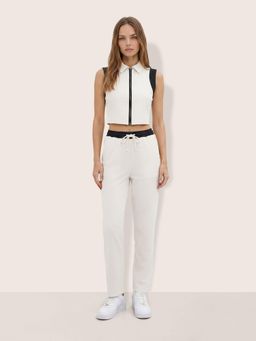 Freehand - Women White Solid Co-Ord Set