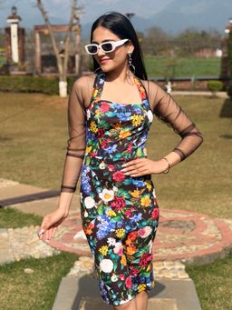 Tandul - Women Stunning Floral Printed Dress