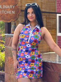 Tandul - Women Vibrant Floral Printed Dress