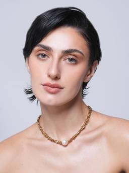 CAO JEWELLERY - Beaded Pearl Necklace