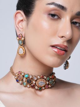 CAO JEWELLERY - Small Navratan Jewellery Set