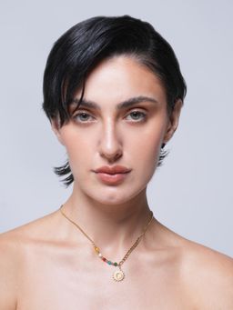 CAO JEWELLERY - Sun Pendant France Necklace