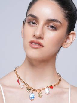 CAO JEWELLERY - Charms Beach Necklace