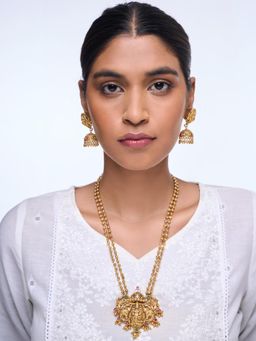CAO JEWELLERY - Lakshmi with Elephant Designer Jewellery Set