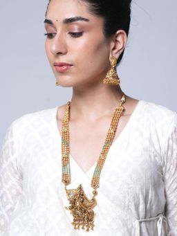 CAO JEWELLERY - Beautiful Premium Krishna Jewellery Set