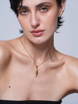 CAO JEWELLERY - Chic Lucky Fish Charm Necklace