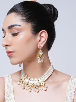CAO JEWELLERY - White Designer Jewellery Set