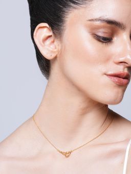CAO JEWELLERY - Zircon Heart Pendant Necklace