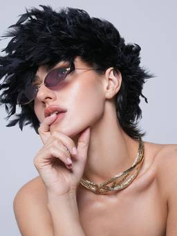 CAO JEWELLERY - Hammered Statement Choker
