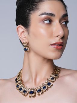 CAO JEWELLERY - Mehendi Polish Designer Ad Jewellery Set