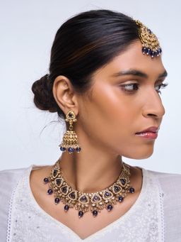 CAO JEWELLERY - Blue Reverse Ad Jewellery Set