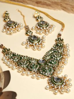CAO JEWELLERY - Heavy Kundan Jewellery Set