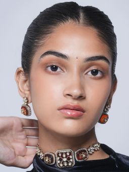 CAO JEWELLERY - Embroidered Designer Jewellery Set