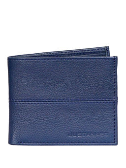 Justanned - Mens Leather Blue Wallet