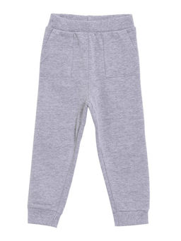 The Mom Store - Casual Joggers with Fleece - Grey