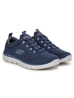 SKECHERS - Men Navy Blue SUMMITS-LOUVIN Running Shoes