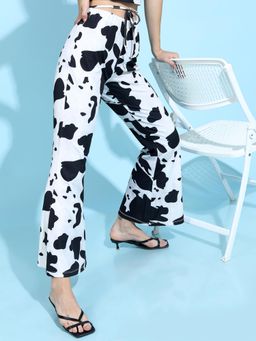 TOKYO TALKIES - Women Ethnic Motifs Flared Trousers