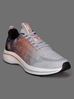 CULT - Men Xypher Running Shoes - Grey & Orange