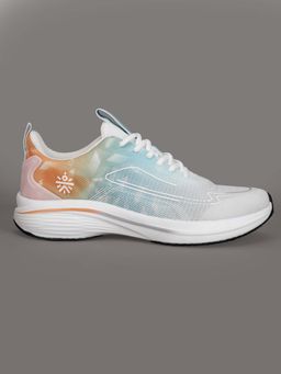 CULT - Men Xypher Running Shoes - White & Orange
