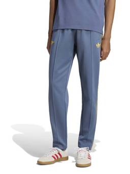 adidas Originals - Men Blue Solid/Plain Polyester Trackpant