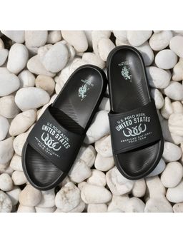 U.S. POLO ASSN. - Men Toni Black Sliders