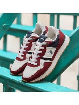 U.S. POLO ASSN. - Men Burgundy Orson 2.0 Sneakers