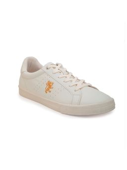 Red Tape - Men's Solid Off White Sneakers