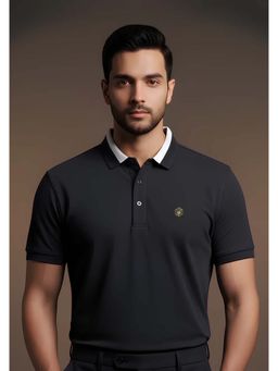 Calvin Klein - Afterglow Waffle Solid Polo T-Shirt