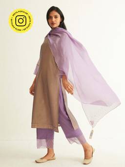Ancestry - Embellished Organza Dupatta