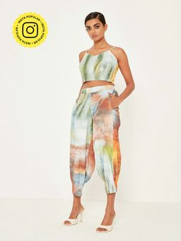 Ancestry - Spaghetti Strappy Crop Top