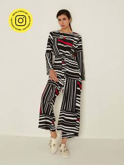 Ancestry - Abstract Spade Printed Jumpsuit