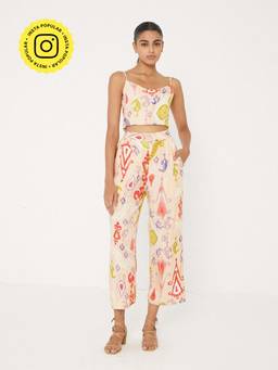 Ancestry - Peach Printed Co-Ord (Set of 2)