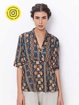 Ancestry - Multi-Color Printed Tunic