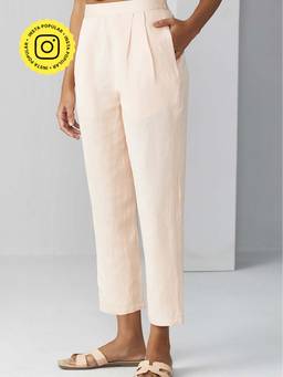 Ancestry - Pink Cigarette Pant