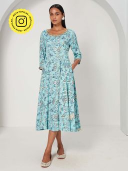 Ancestry - Chintz Flared Dress