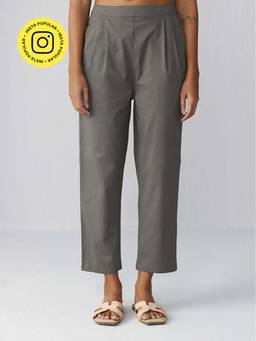 Ancestry - Grey Cigarette Pant