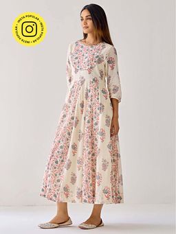 Ancestry - Mayra Block Print Dress