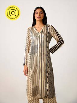 Ancestry - Geo Printed Kurta