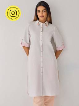 Ancestry - Daisy White Kurta