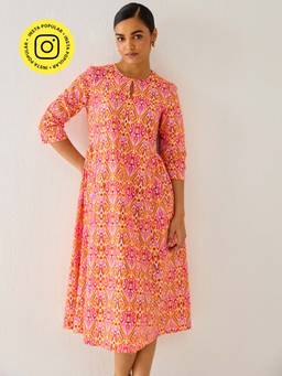 Ancestry - Anokhi Fit and Flare Kurta