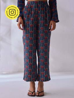 Ancestry - Ajrakh Straight Pant