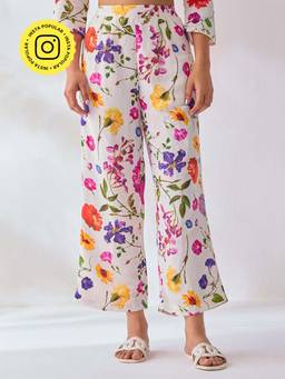 Ancestry - Linen Floral Pant