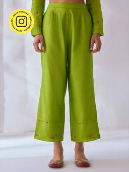 Ancestry - Mirror Work Straight Pant