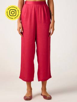 Ancestry - Pink Straight Pant