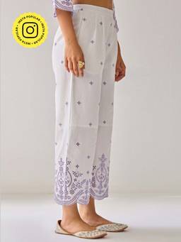 Ancestry - Rosheen White Pant