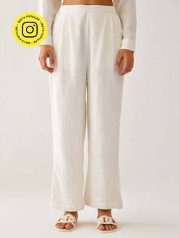 Ancestry - Resham Rustle Straight Pants