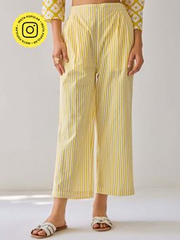 Ancestry - Yellow Stripe Straight Pant