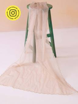Ancestry - Noor Beige Tissue Drape