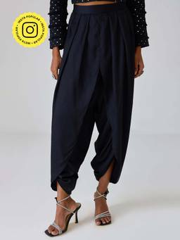 Ancestry - Navy Blue Dhoti