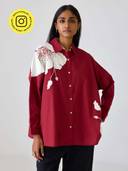 Maroon color option, Sold out, Currently selected